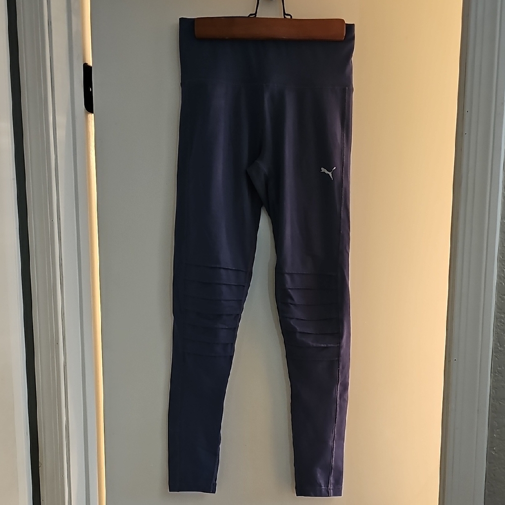 PUMA Women's S Blue Workout Leggings x